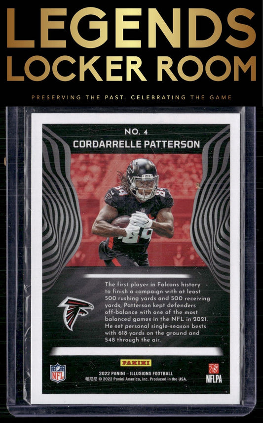 2022 Panini Illusions #4 Cordarrelle Patterson Retail