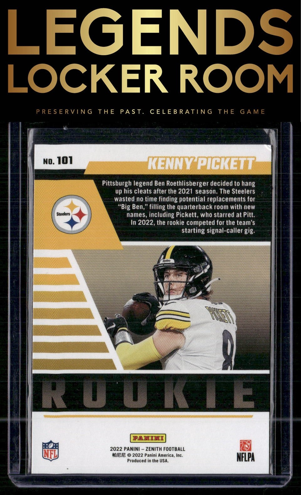 2022 Zenith #101 Kenny Pickett Retail