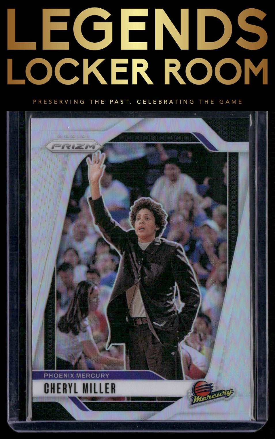 2024 Panini Prizm WNBA #125 Cheryl Miller Silver Prizms