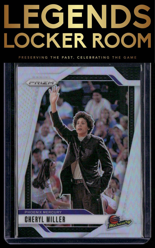2024 Panini Prizm WNBA #125 Cheryl Miller Silver Prizms