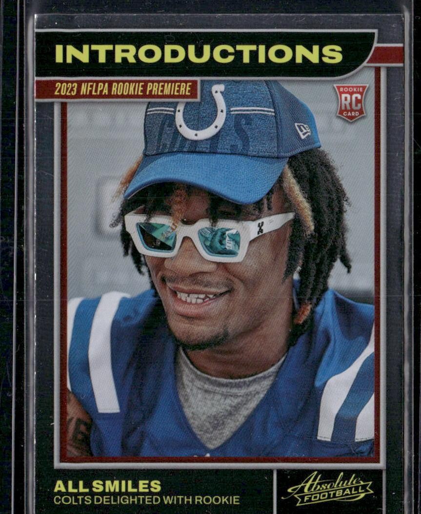 2023 Panini Absolute #2 All Smiles Introductions