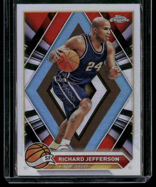 2023-24 Topps Chrome #192 Richard Jefferson Refractors