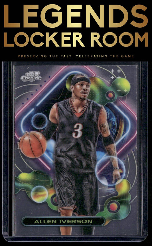 2023-24 Topps Chrome Cosmic #99 Allen Iverson