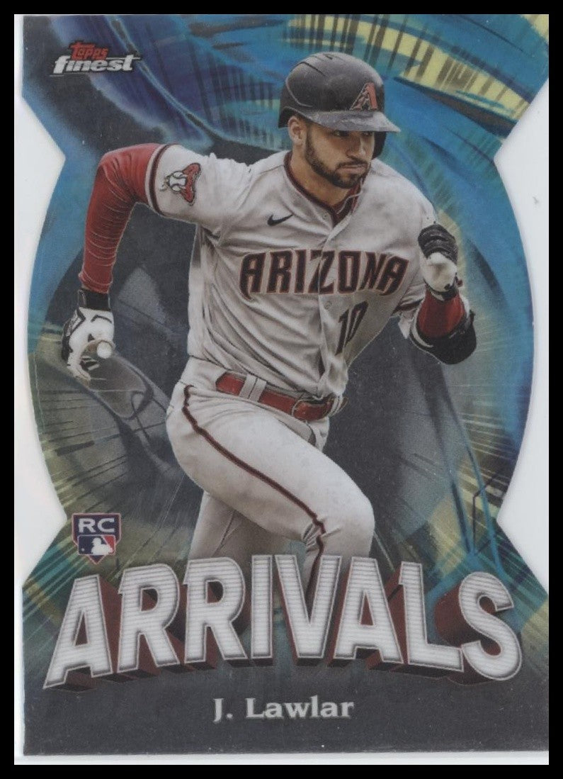 2024 Finest #A-16 Jordan Lawlar Arrivals