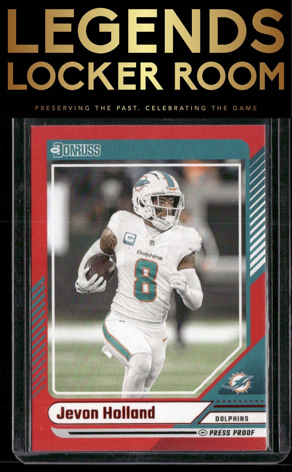2024 Donruss #208 Jevon Holland Press Proof Red