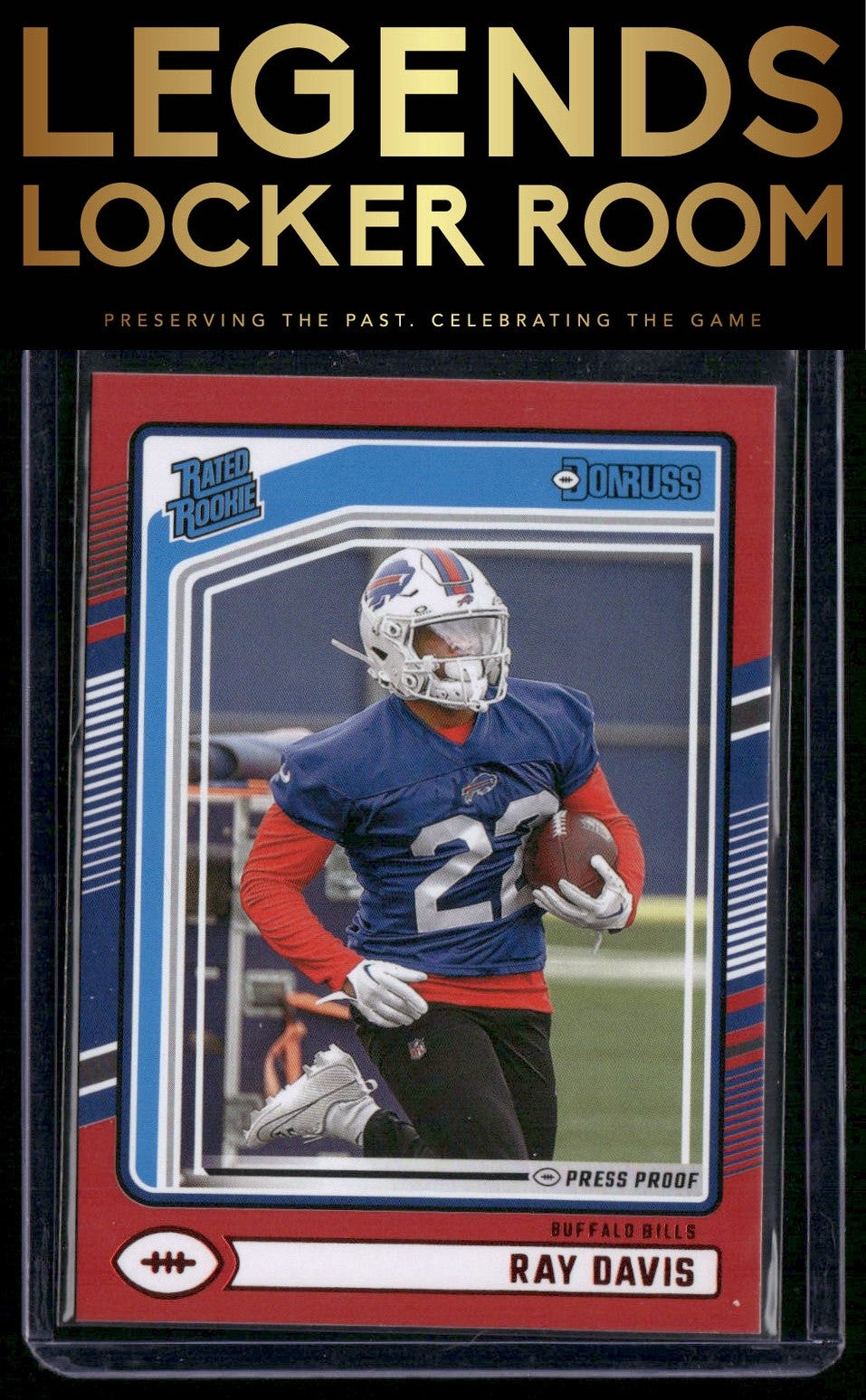 2024 Donruss #316 Ray Davis Press Proof Red