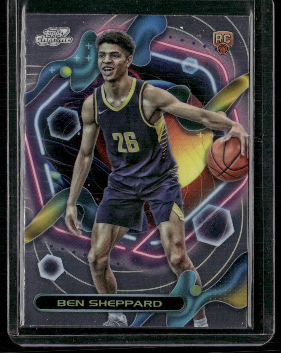 2023-24 Topps Chrome Cosmic #173 Ben Sheppard