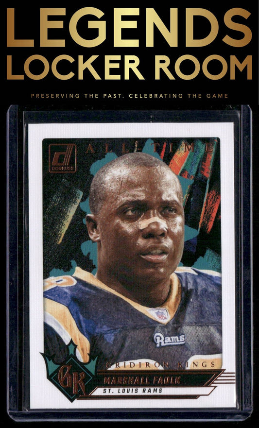 2024 Donruss #2 Marshall Faulk All-Time Gridiron Kings