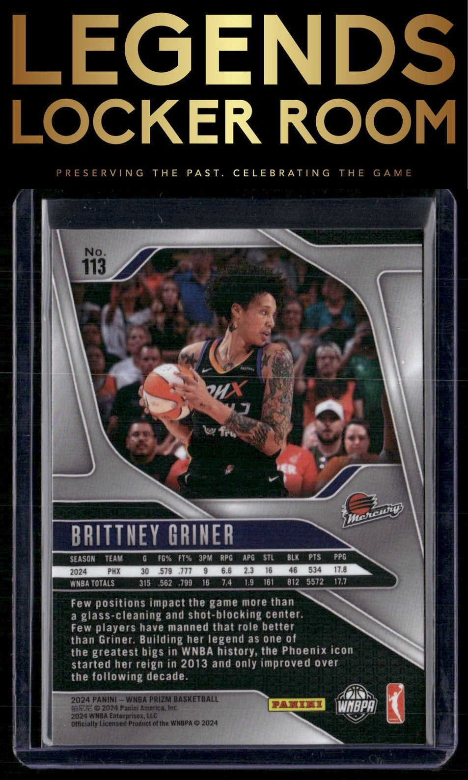 2024 Panini Prizm WNBA #113 Brittney Griner