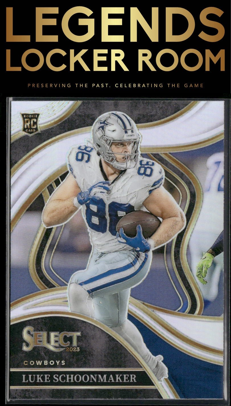2023 Panini Select #238 Luke Schoonmaker Silver Prizms