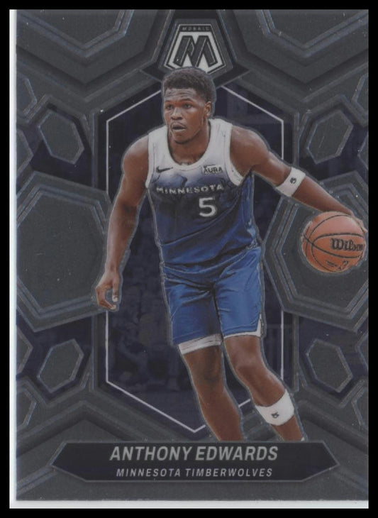 2023-24 Panini Mosaic #33 Anthony Edwards