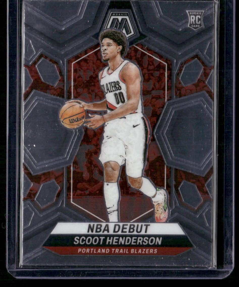 2023-24 Panini Mosaic #255 Scoot Henderson