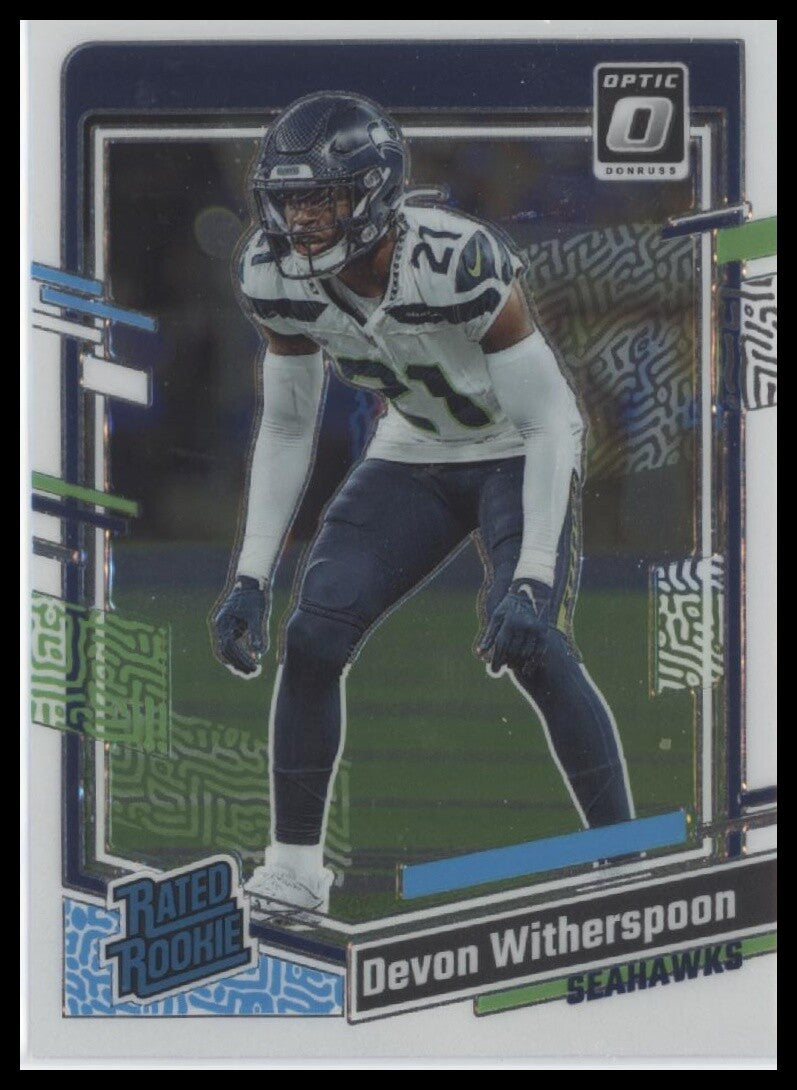 2023 Donruss Optic #292 Devon Witherspoon