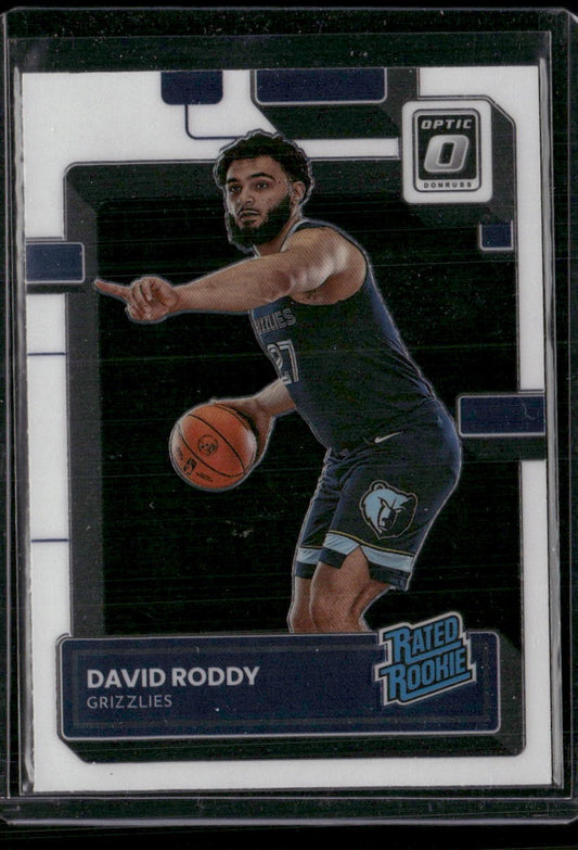 2022-23 Donruss Optic #225 David Roddy