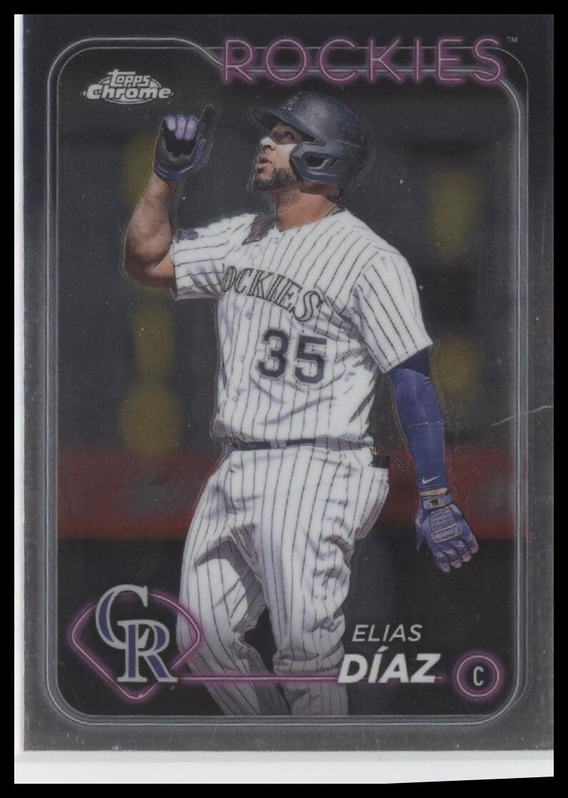 2024 Topps Chrome #287 Elias Diaz