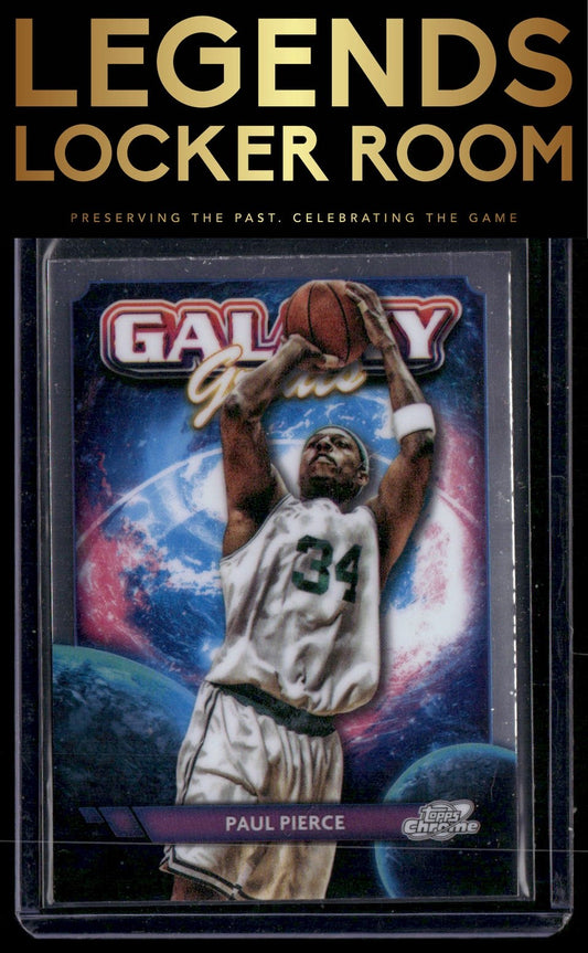 2023-24 Topps Chrome Cosmic #GG-25 Paul Pierce Galaxy Greats
