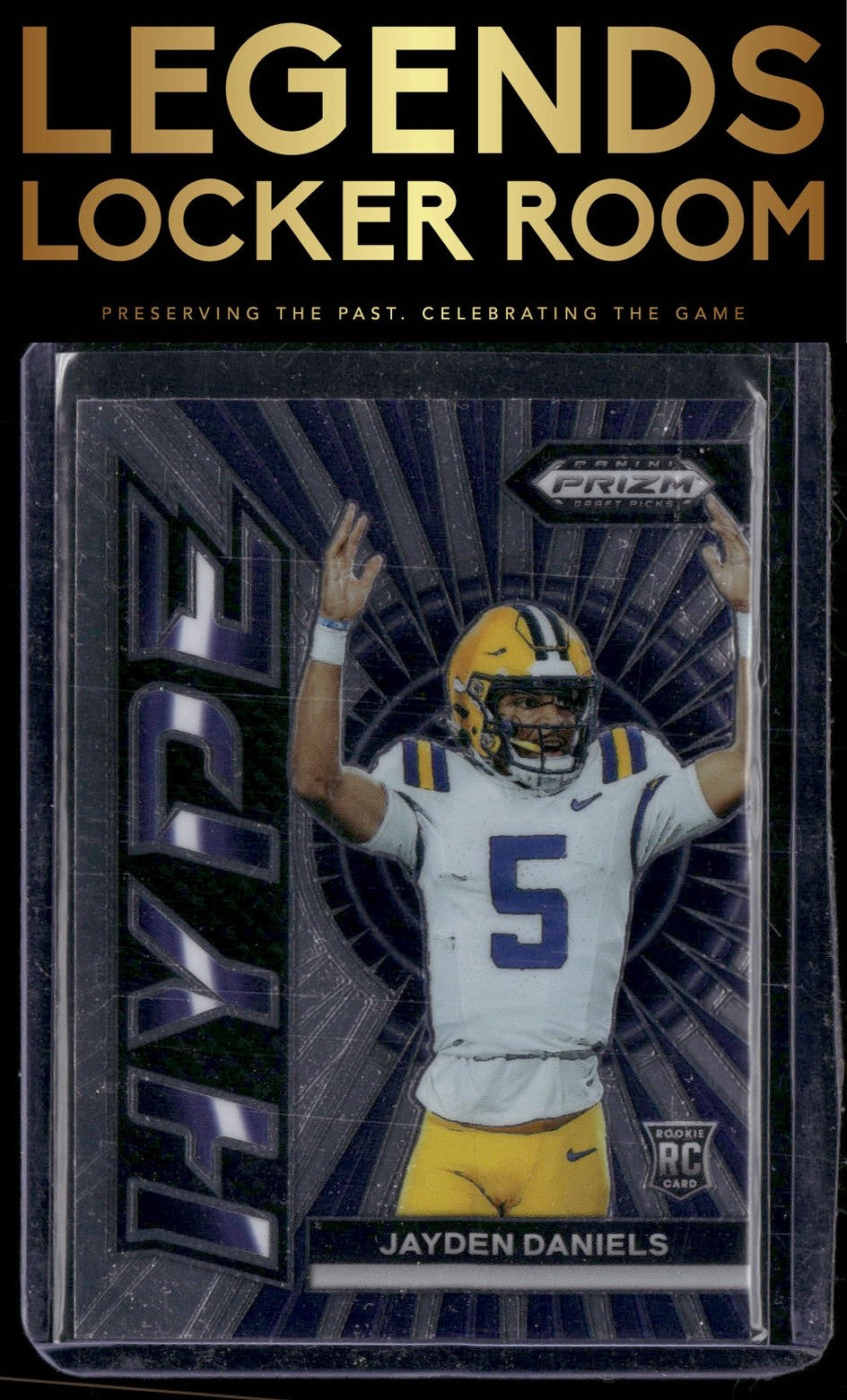 2024 Panini Prizm Draft Picks #HP-JD Jayden Daniels Hype