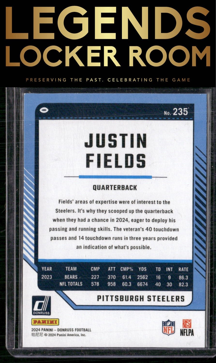 2024 Donruss #235 Justin Fields