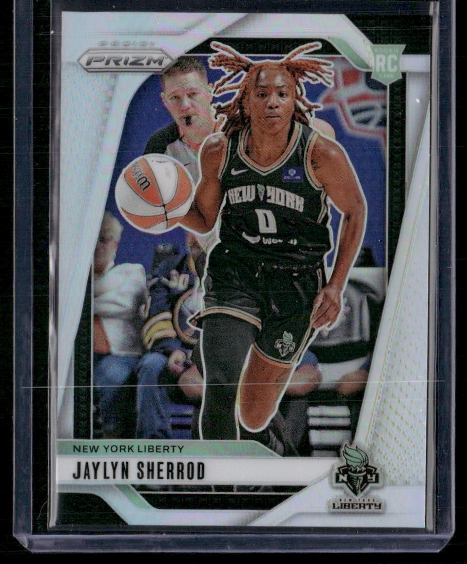 2024 Panini Prizm WNBA #33 Jaylyn Sherrod Silver Prizms
