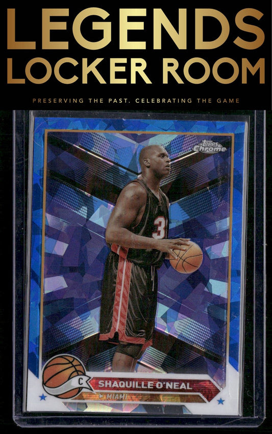 2023-24 Topps Chrome Sapphire #148 Shaquille O'Neal
