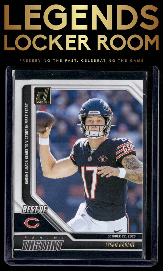 2024 Donruss #23 Tyson Bagent Best of Panini Instant