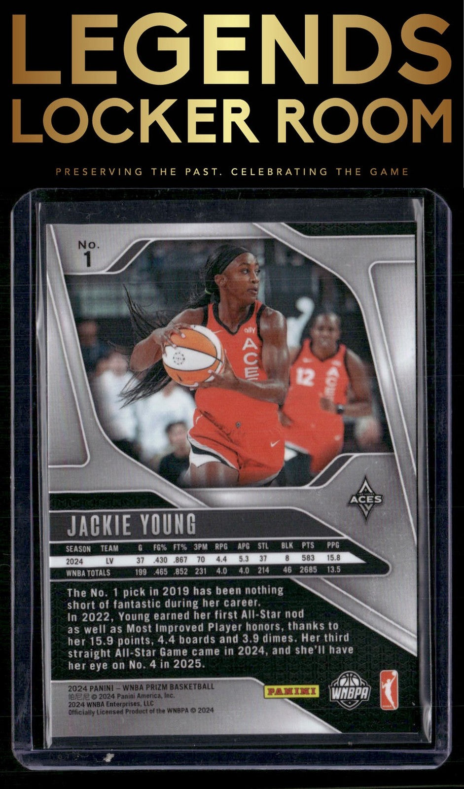 2024 Panini Prizm WNBA #1 Jackie Young