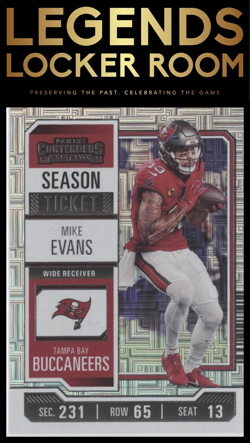 2023 Panini Contenders #94 Mike Evans Season Ticket Retail