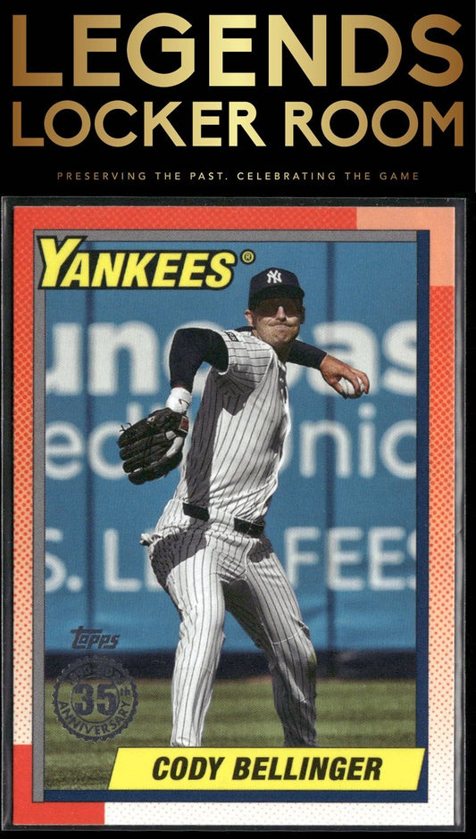 2025 Topps Cody Bellinger 1990 Topps Baseball 35th Anniversary