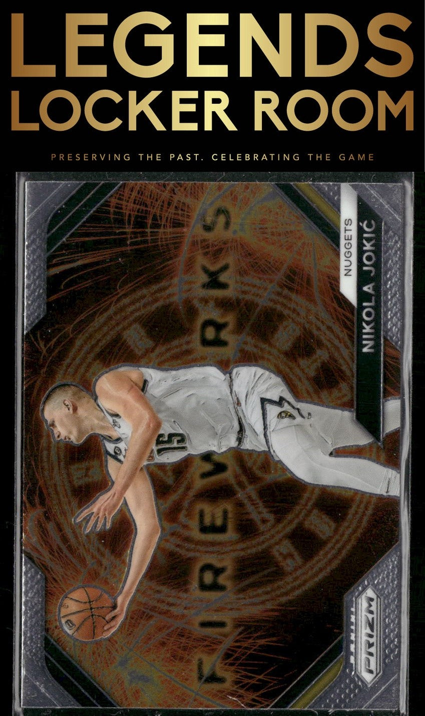 2023-24 Panini Prizm #22 Nikola Jokic Fireworks