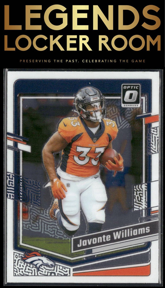 2023 Donruss Optic #54 Javonte Williams