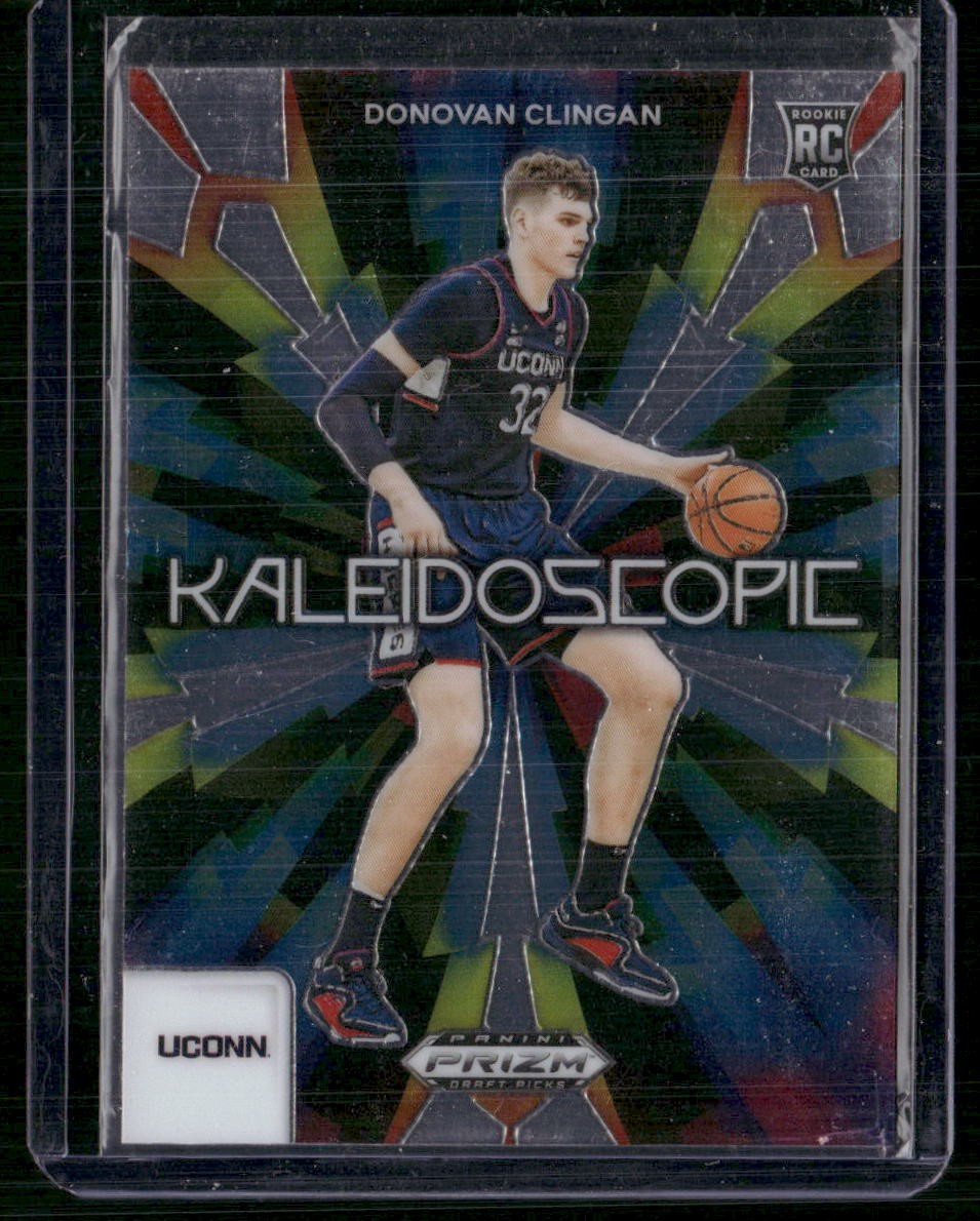 2024 Panini Prizm Draft Picks #13 Donovan Clingan Kaleidoscopic