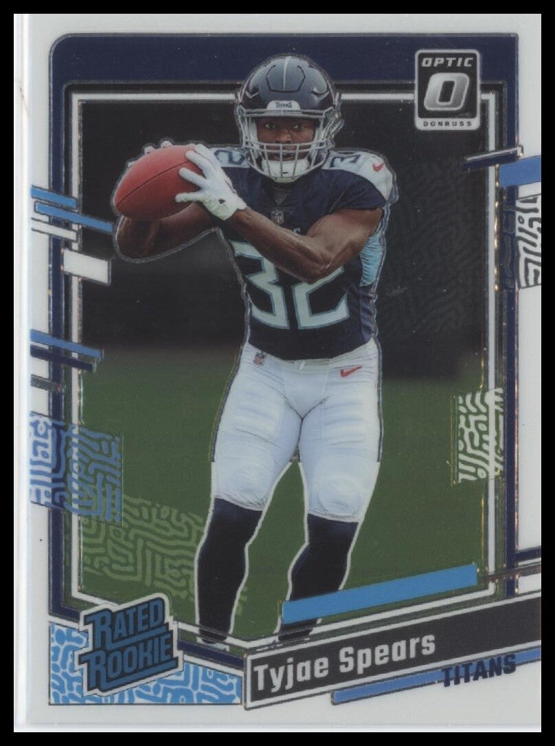 2023 Donruss Optic #297 Tyjae Spears