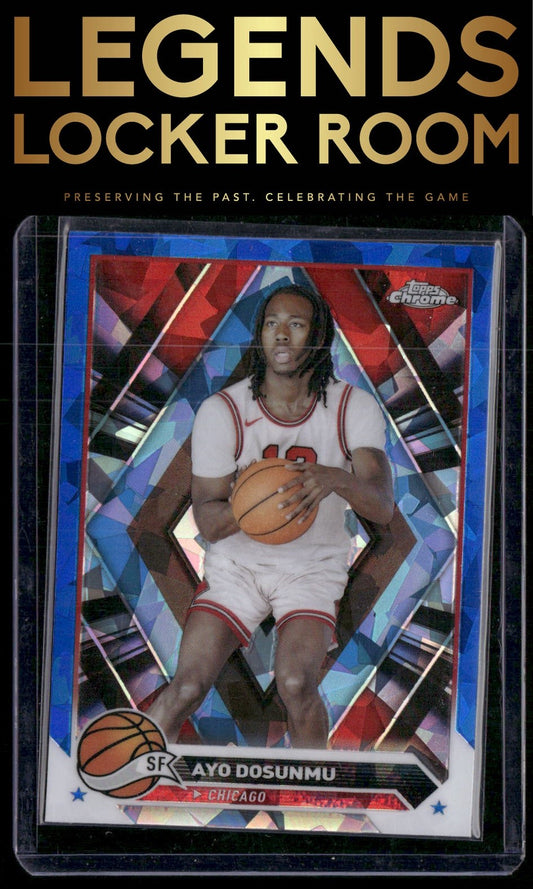2023-24 Topps Chrome Sapphire Edition #156 Ayo Dosunmu