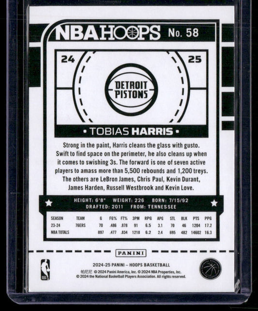 2024-25 Hoops #58 Tobias Harris