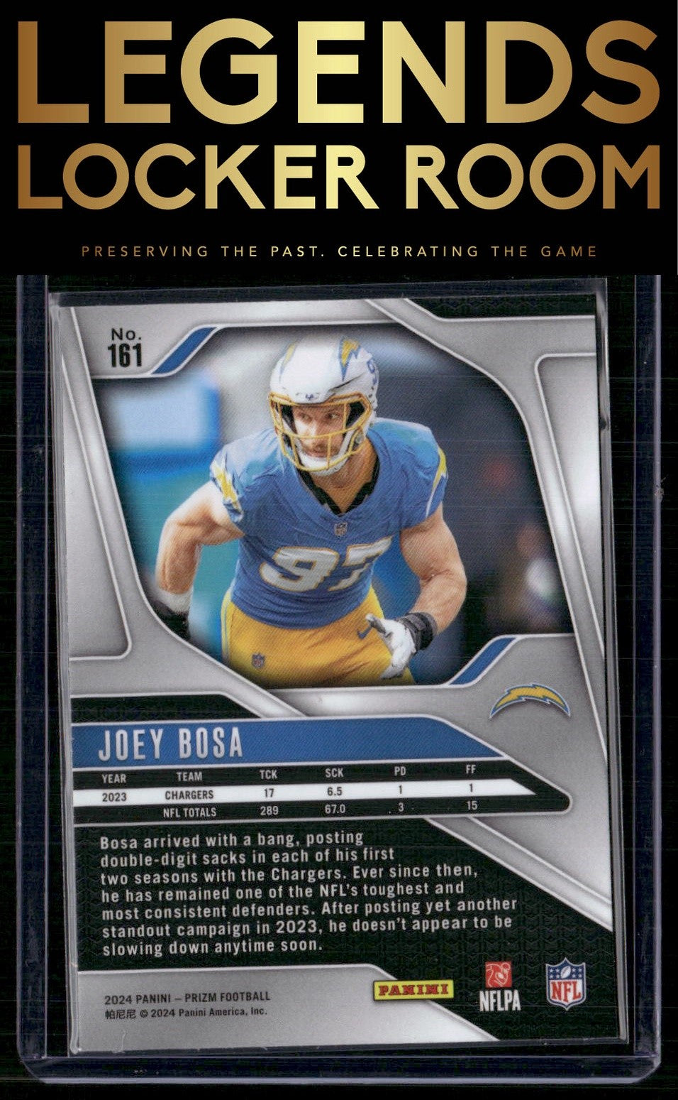 2024 Panini Prizm #161 Joey Bosa