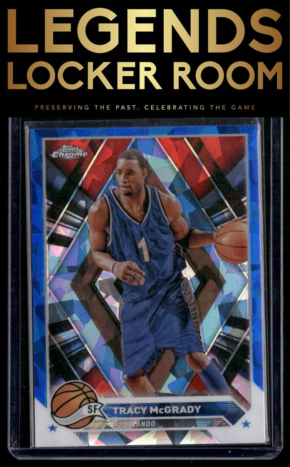 2023-24 Topps Chrome Sapphire Edition #24 Tracy McGrady