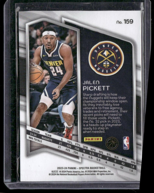 2023-24 Panini Spectra #159 Jalen Pickett