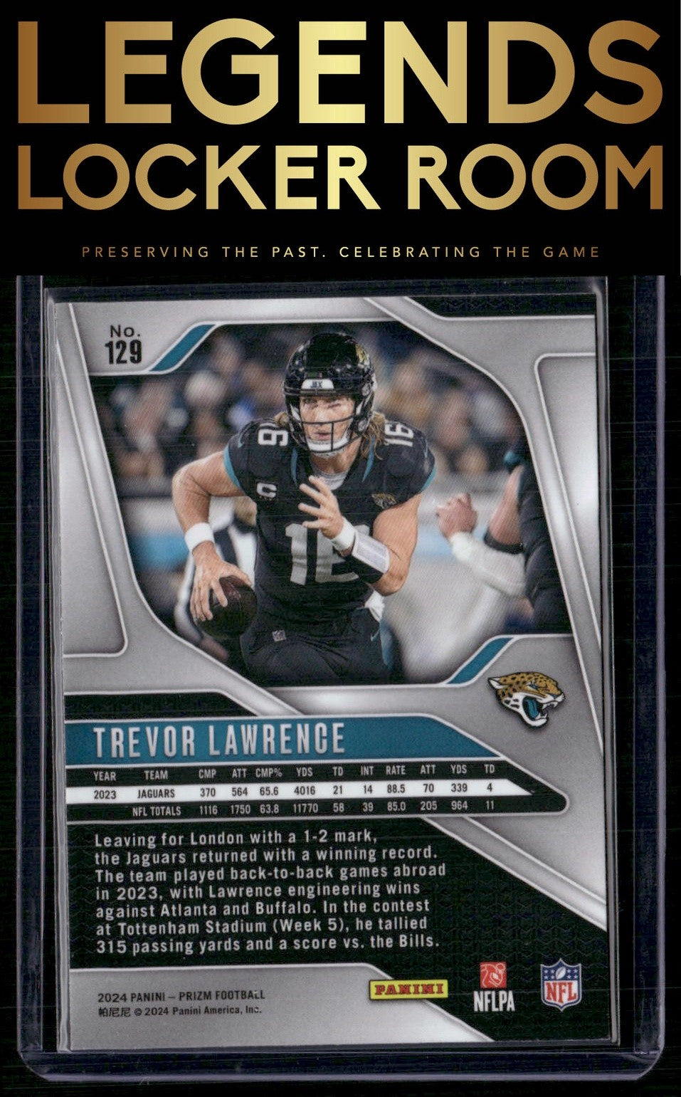 2024 Panini Prizm #129 Trevor Lawrence