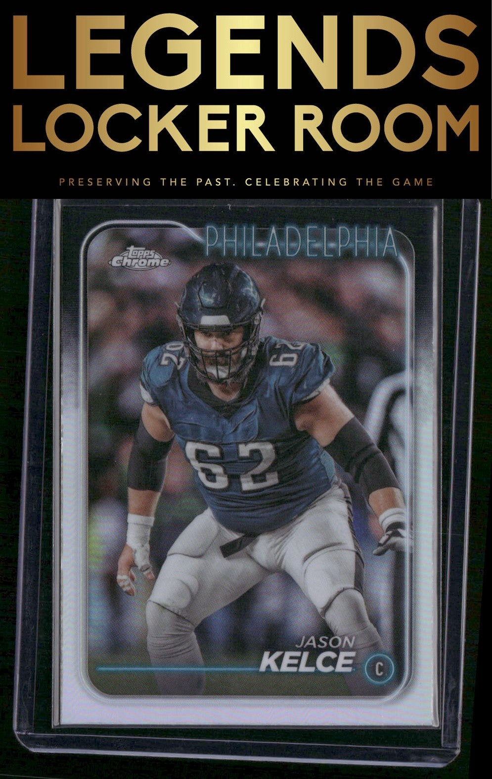 2024 Topps Chrome #160 Jason Kelce Refractor