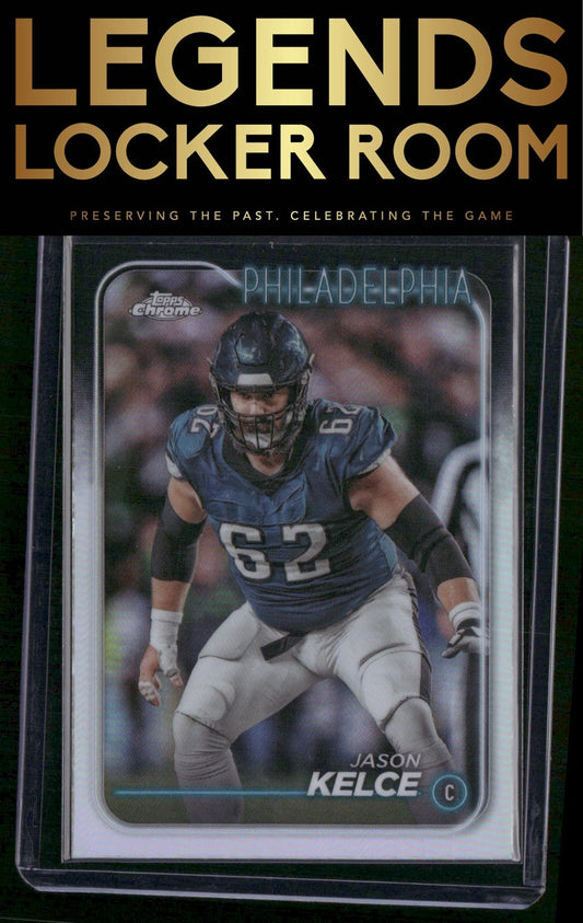 2024 Topps Chrome #160 Jason Kelce Refractor