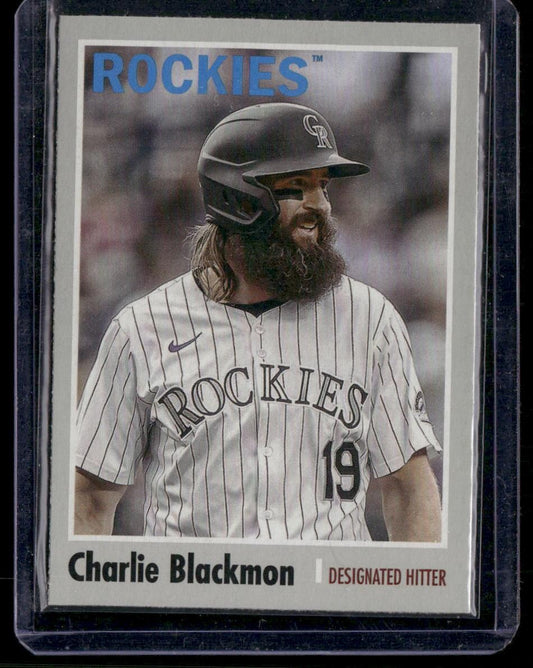 2024 Topps Archives #140 Charlie Blackmon
