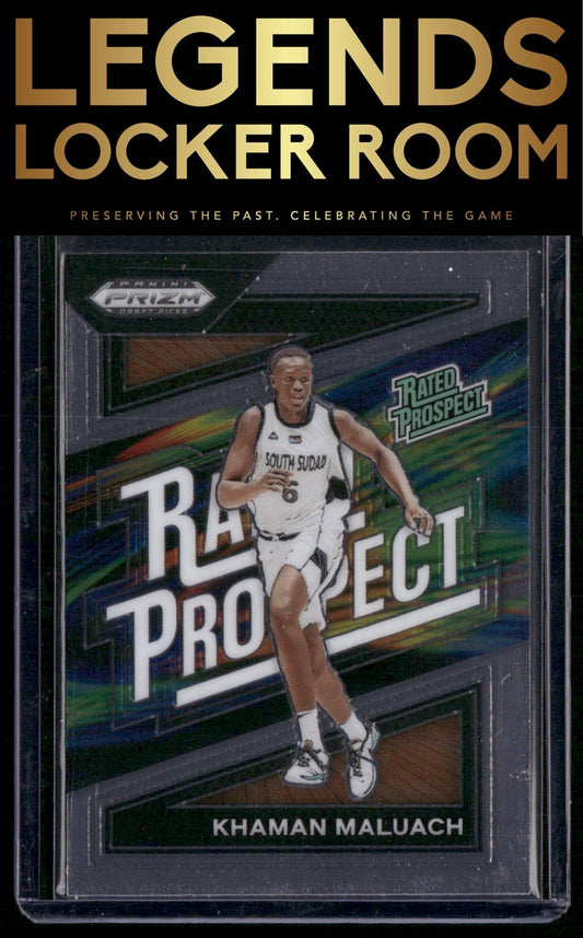 2024 Panini Prizm Draft Picks #16 Khaman Maluach Rated Prospect