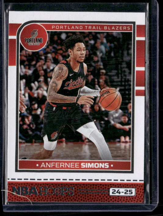 2024-25 Hoops #127 Anfernee Simons