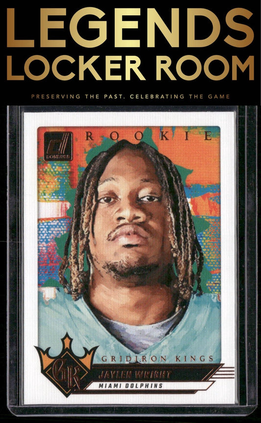 2024 Donruss #20 Jaylen Wright Rookie Gridiron Kings
