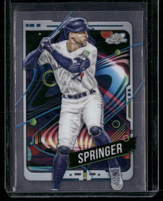 2024 Topps Chrome Cosmic #122 George Springer