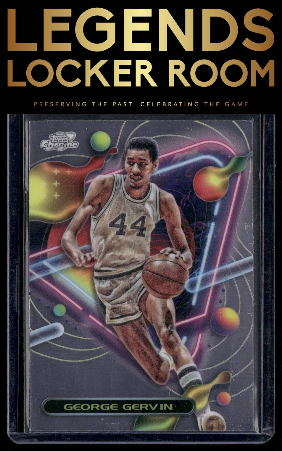 2023-24 Topps Chrome Cosmic #115 George Gervin