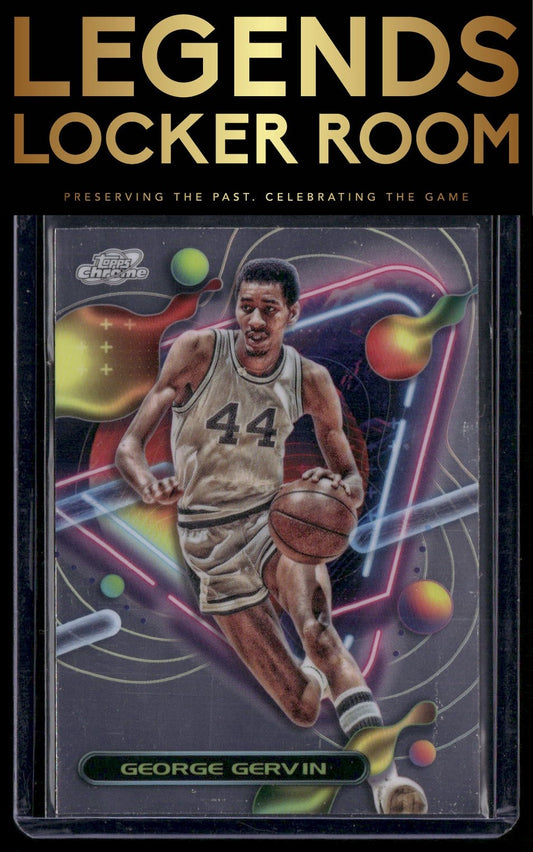 2023-24 Topps Chrome Cosmic #115 George Gervin