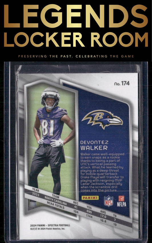 2024 Panini Spectra #174 Devontez Walker