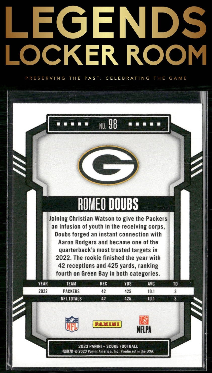 2023 Score #98 Romeo Doubs