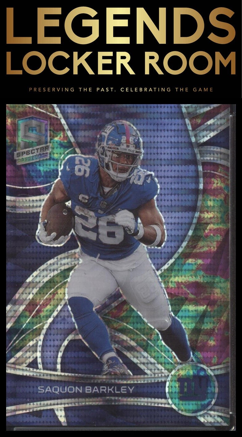 2022 Panini Spectra #69 Saquon Barkley Celestial #/99